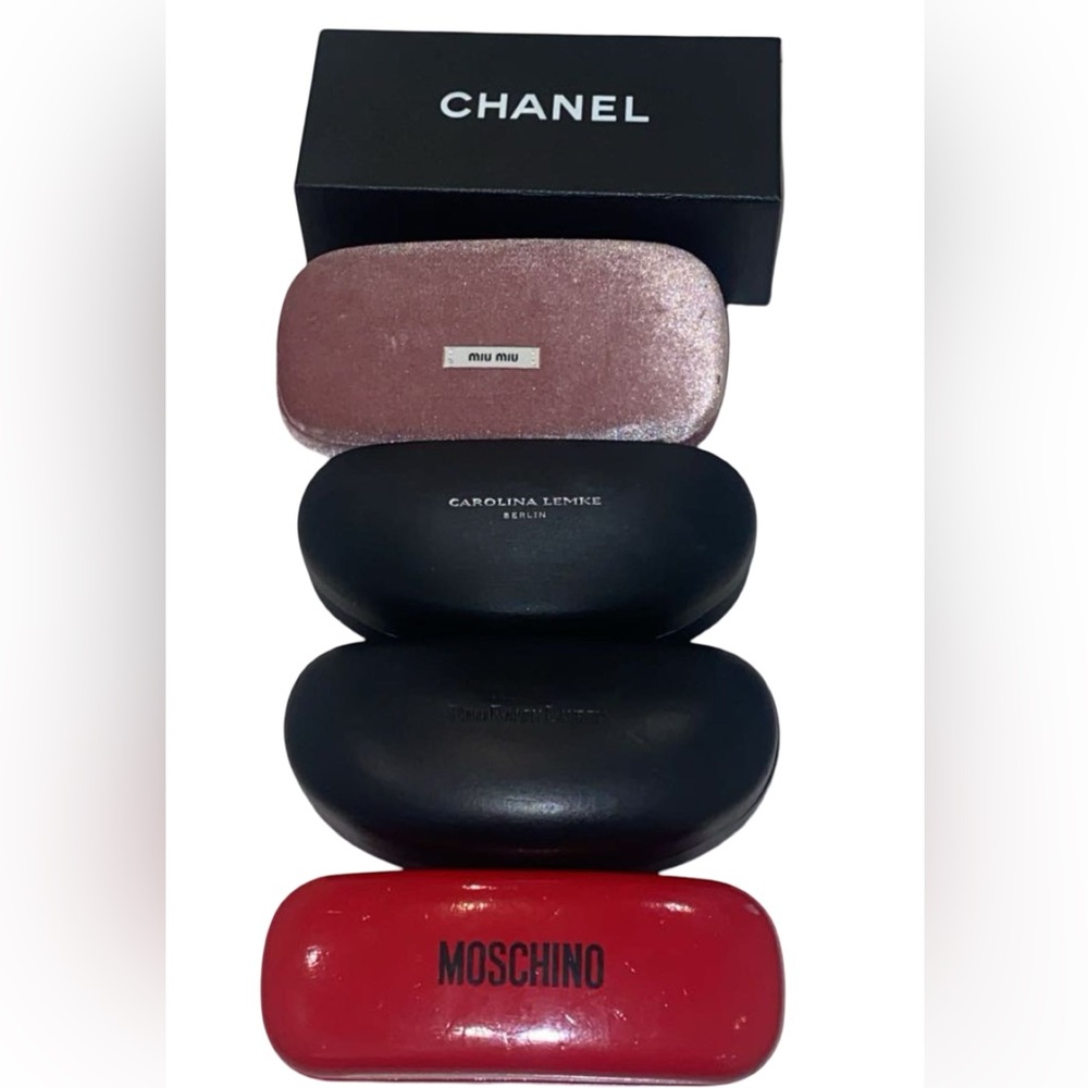 5 sunglasses cases polo Chanel & more